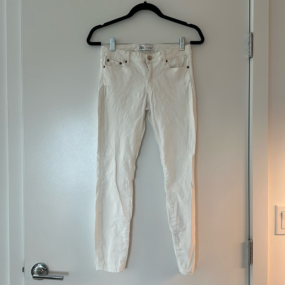 White jeans
